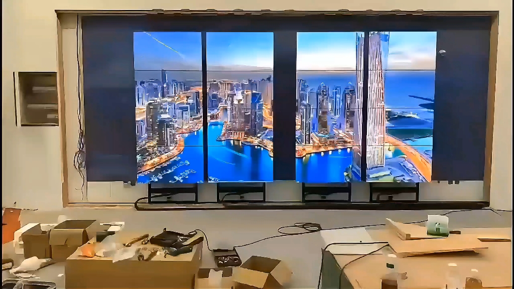 开合屏
